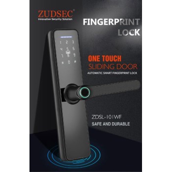 Zudsec Standalone Door Lock Metal With Fingerprint-WiFi