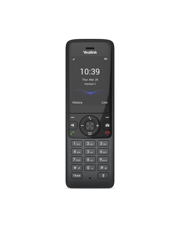 Yealink IP Phone Cordless DECT Handset 2.4" without DECT Base Elegant Design W78H Yealink IP Phone Cordless DECT Handset 2.4" without DECT Base Elegant Design W78H