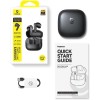 Baseus Headphones In Ear TWS, ANC, LDAC Hi-res Audio, IP55,40H Battery Life, 6-Mic AI ENC, Bass BS1 Black Baseus Headphones In Ear TWS, ANC, LDAC Hi-res Audio, IP55,40H Battery Life, 6-Mic AI ENC, Bass BS1 Black