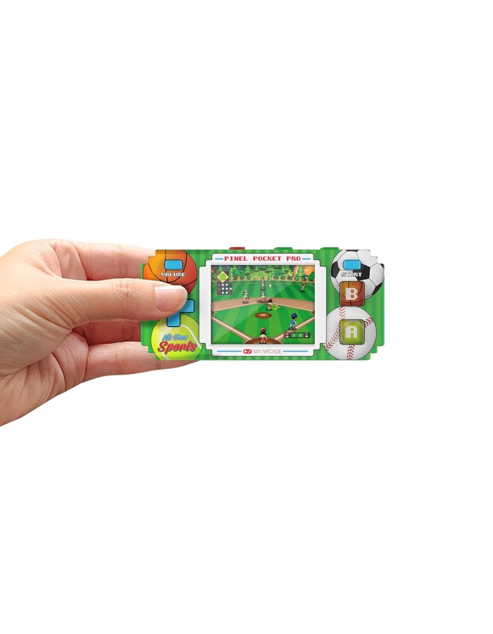 My Arcade PIXEL POCKET PRO ALL-STAR SPORTS(18 GAMES IN 1)