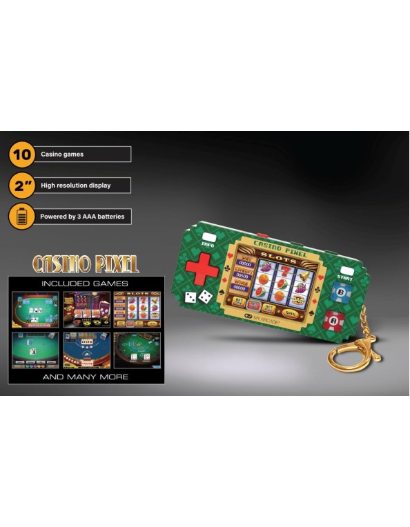 My Arcade PIXEL POCKET PRO CASINO (10 GAMES IN 1) My Arcade PIXEL POCKET PRO CASINO (10 GAMES IN 1)