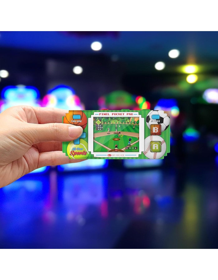 My Arcade PIXEL POCKET PRO ALL-STAR SPORTS(18 GAMES IN 1)