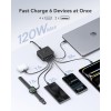 Baseus Charger Desktop 120W 4 USB C+2 USB A, PD3.0, GaN, EnerFill FH21 Cosmic Black Baseus Charger Desktop 120W 4 USB C+2 USB A, PD3.0, GaN, EnerFill FH21 Cosmic Black
