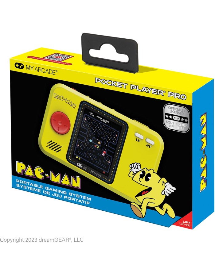 My Arcade POCKET PLAYER PAC-MAN (3 GAMES IN 1) My Arcade POCKET PLAYER PAC-MAN (3 GAMES IN 1)