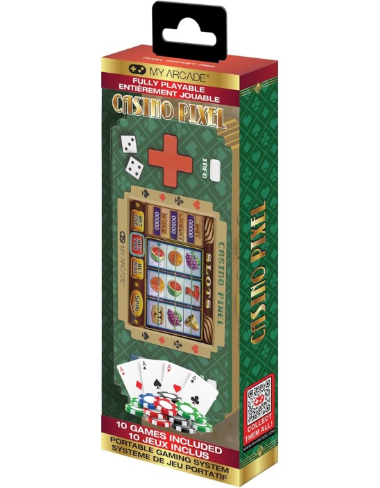 My Arcade PIXEL POCKET PRO CASINO (10 GAMES IN 1) My Arcade PIXEL POCKET PRO CASINO (10 GAMES IN 1)