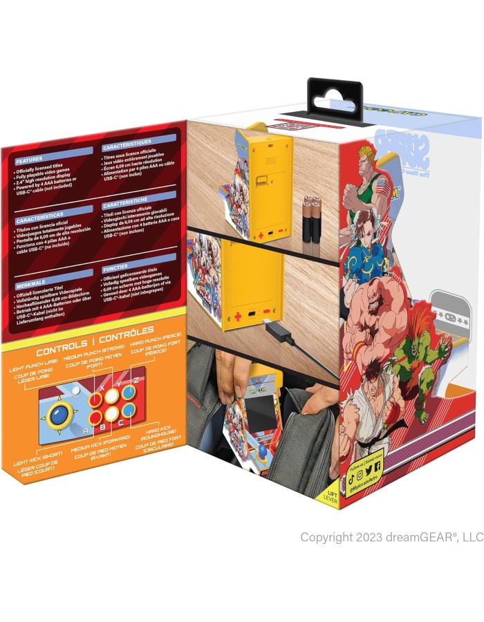 My Arcade NANO PLAYER PRO SUPER STREET FIGHTER II My Arcade NANO PLAYER PRO SUPER STREET FIGHTER II