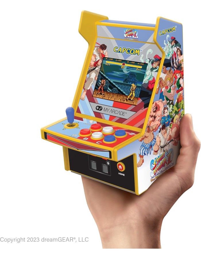 My Arcade MICRO PLAYER PRO SUPER STREET FIGHTER II (2 GAMES IN 1) My Arcade MICRO PLAYER PRO SUPER STREET FIGHTER II (2 GAMES IN 1)