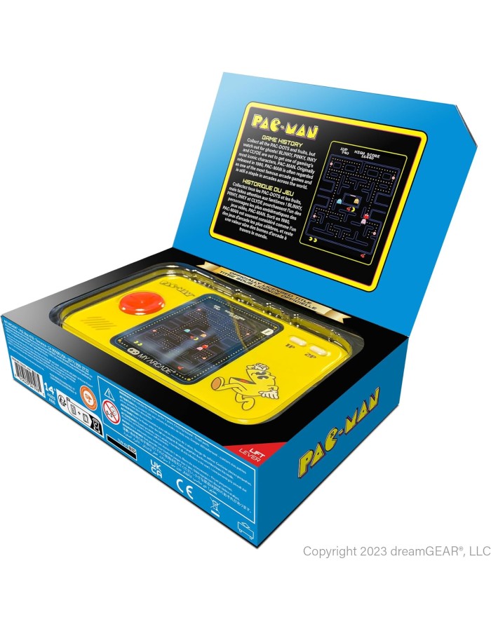My Arcade POCKET PLAYER PAC-MAN (3 GAMES IN 1) My Arcade POCKET PLAYER PAC-MAN (3 GAMES IN 1)
