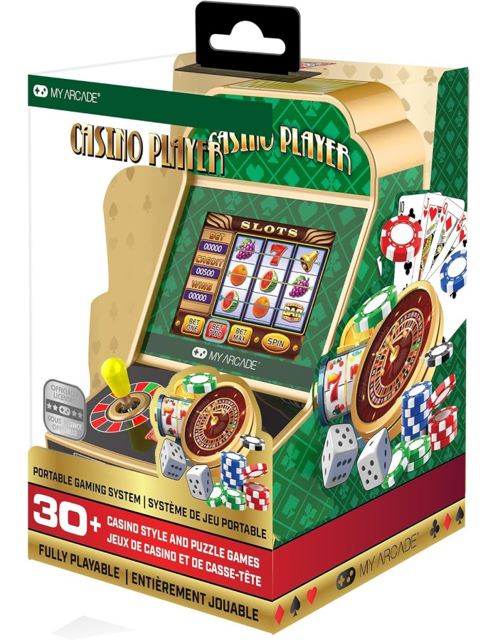 My Arcade CASINO PLAYER (30 GAMES IN 1) My Arcade CASINO PLAYER (30 GAMES IN 1)