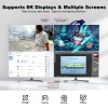 GEEKOM A5 Mini PC AMD Ryzen7 5825U 16GB DDR4, 512GB NVMe, 2.5GbE, HDMI/USB-C, Win11 Pro