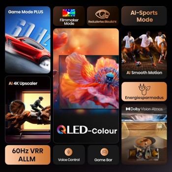 Hisense 85E7Q 85'' 4K Smart QLED TV