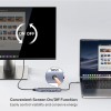 Unitek USB-C Hub 2xUSB-A/USB-C/HDMI/SD/PD100W with ON/OFF Screen Switch H1124A Unitek USB-C Hub 2xUSB-A/USB-C/HDMI/SD/PD100W with ON/OFF Screen Switch H1124A