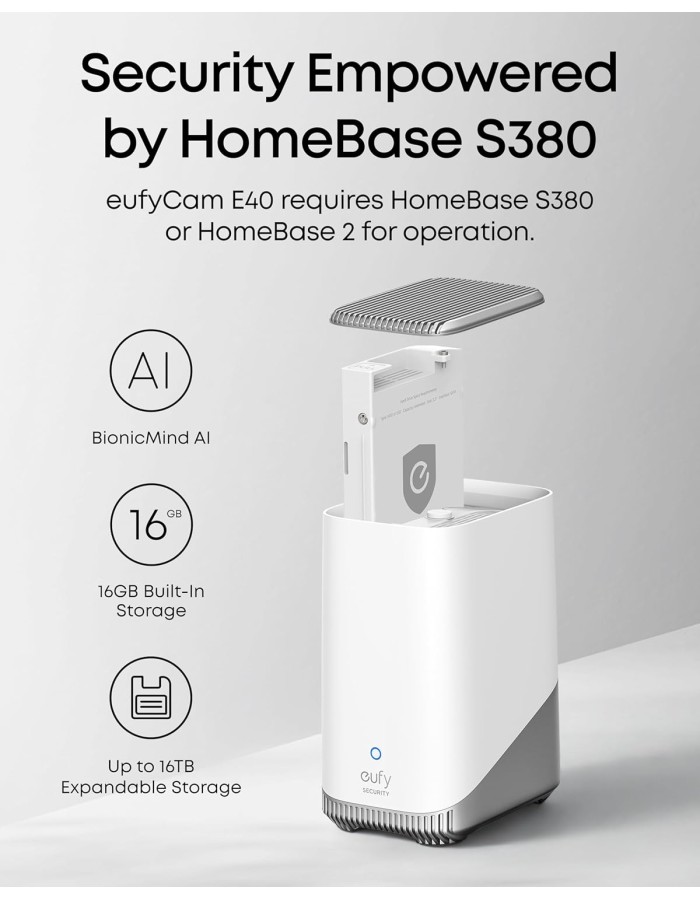 Anker Eufy Security Camera Kit E40 2 x 2K Bullet + Solar + HB3 Anker Eufy Security Camera Kit E40 2 x 2K Bullet + Solar + HB3
