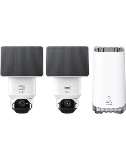 Anker Eufy Security Camera Kit E42 2 x 4K PTZ + Solar Panel + HB3 Anker Eufy Security Camera Kit E42 2 x 4K PTZ + Solar Panel + HB3