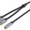 Vention 3.5mm Female to 2-RCA Female Cable Braided Aluminium 0.3m BCOHY