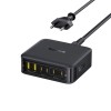 Baseus Charger Desktop 120W 4 USB C+2 USB A, PD3.0, GaN, EnerFill FH21 Cosmic Black Baseus Charger Desktop 120W 4 USB C+2 USB A, PD3.0, GaN, EnerFill FH21 Cosmic Black