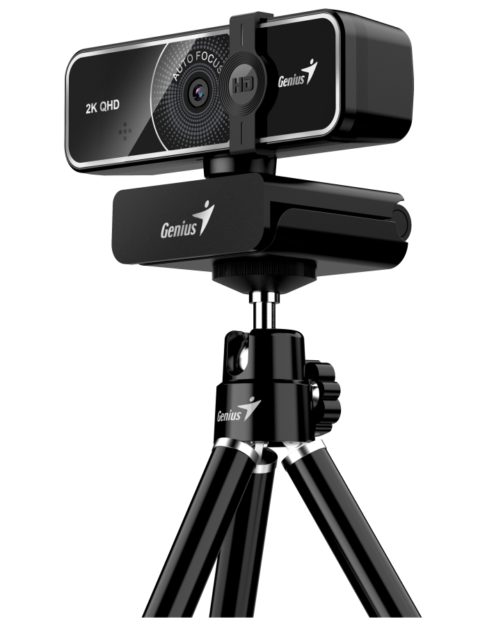 Genius PC Web Camera 2K with Tripod, AF USB-A+C FaceCam 3000AF Genius PC Web Camera 2K with Tripod, AF USB-A+C FaceCam 3000AF