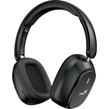 Genius Mobile Headphones Over Ear Bluetooth Foldable HS-820BT Black