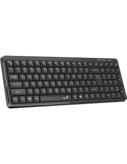 Genius Keyboard Wireless & BT Retro Typewriter Keycaps LuxeMate Q7100BT