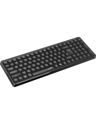 Genius Keyboard Wireless & BT Retro Typewriter Keycaps LuxeMate Q7100BT