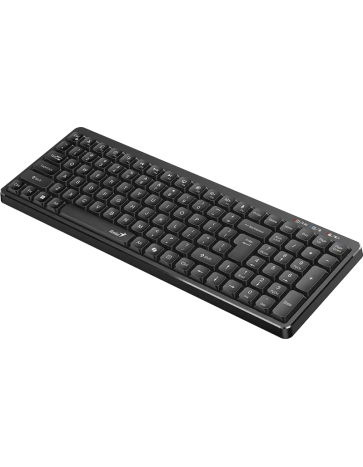Genius Keyboard Wireless & BT Retro Typewriter Keycaps LuxeMate Q7100BT