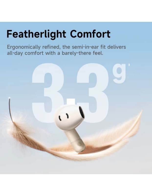 Baseus Headphones In Ear TWS BS2 Lite, SuperBass 2.0, Bluetooth 6.0, IP55, White Baseus Headphones In Ear TWS BS2 Lite, SuperBass 2.0, Bluetooth 6.0, IP55, White