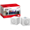 Genius PC Speakers 2.0 USB Audio 4W RMS USB-A+C SP-HF300U White Genius PC Speakers 2.0 USB Audio 4W RMS USB-A+C SP-HF300U White
