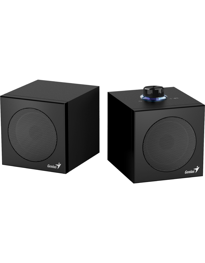 Genius PC Speakers 2.0 USB Audio 4W RMS USB-A+C SP-HF300U Black Genius PC Speakers 2.0 USB Audio 4W RMS USB-A+C SP-HF300U Black