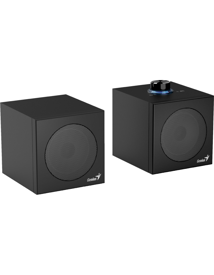 Genius PC Speakers 2.0 USB Audio 4W RMS USB-A+C SP-HF300U Black Genius PC Speakers 2.0 USB Audio 4W RMS USB-A+C SP-HF300U Black