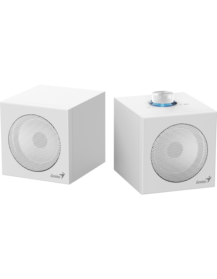 Genius PC Speakers 2.0 USB Audio 4W RMS USB-A+C SP-HF300U White Genius PC Speakers 2.0 USB Audio 4W RMS USB-A+C SP-HF300U White