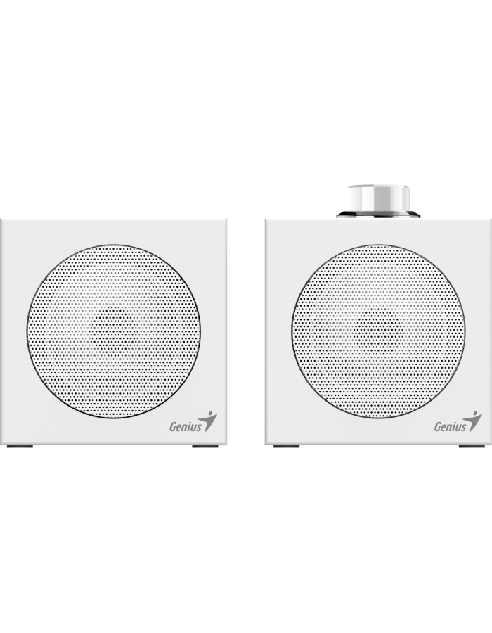 Genius PC Speakers 2.0 USB Audio 4W RMS USB-A+C SP-HF300U White Genius PC Speakers 2.0 USB Audio 4W RMS USB-A+C SP-HF300U White