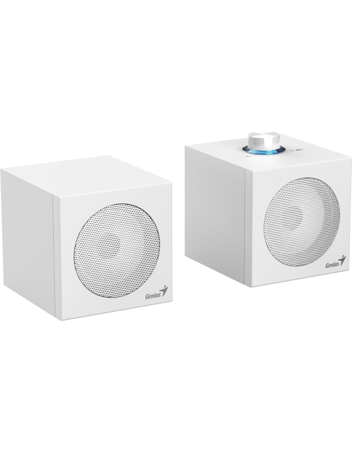 Genius PC Speakers 2.0 USB Audio 4W RMS USB-A+C SP-HF300U White Genius PC Speakers 2.0 USB Audio 4W RMS USB-A+C SP-HF300U White