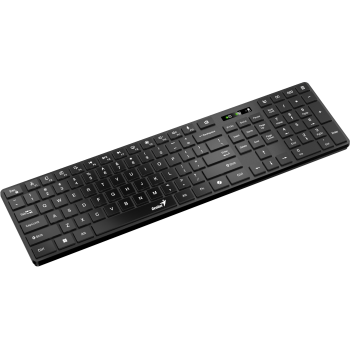 Genius Keyboard Wireless & BT AI Hot Keys SlimStar 7250BT Black English Genius Keyboard Wireless & BT AI Hot Keys SlimStar 7250BT Black English