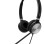 Yealink Headset Wired Analog RJ9 Premium with Noice Cancelling for IP Phone YHS36E2 Dual