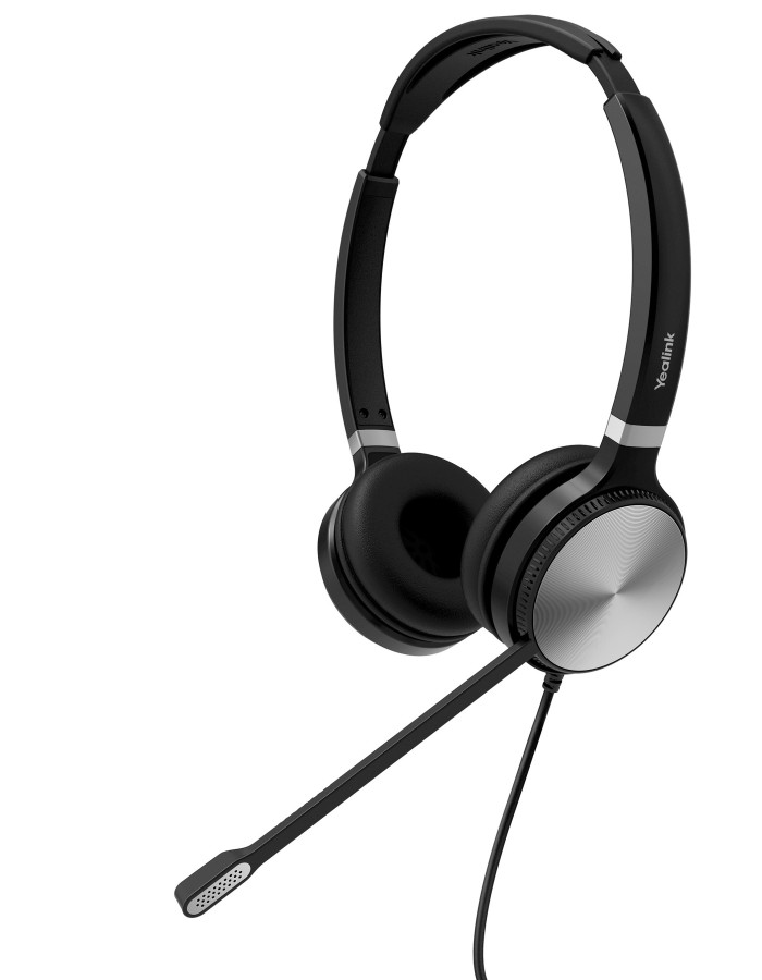 Yealink Headset Wired Analog RJ9 Premium with Noice Cancelling for IP Phone YHS36E2 Dual