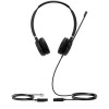 Yealink Headset Wired Analog RJ9 Premium with Noice Cancelling for IP Phone YHS36E2 Dual