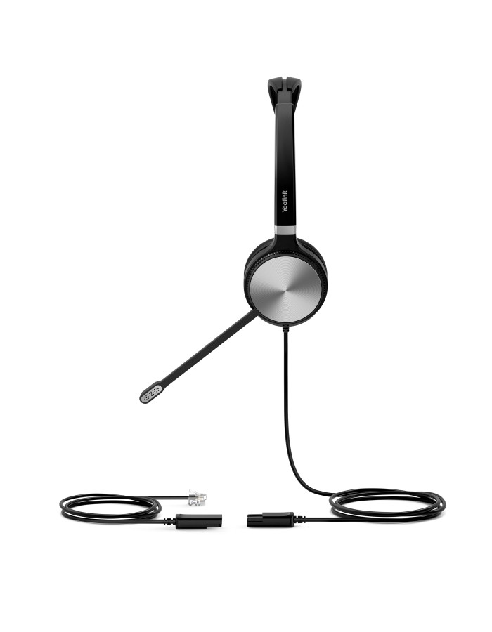 Yealink Headset Wired Analog RJ9 Premium with Noice Cancelling for IP Phone YHS36E2 Dual