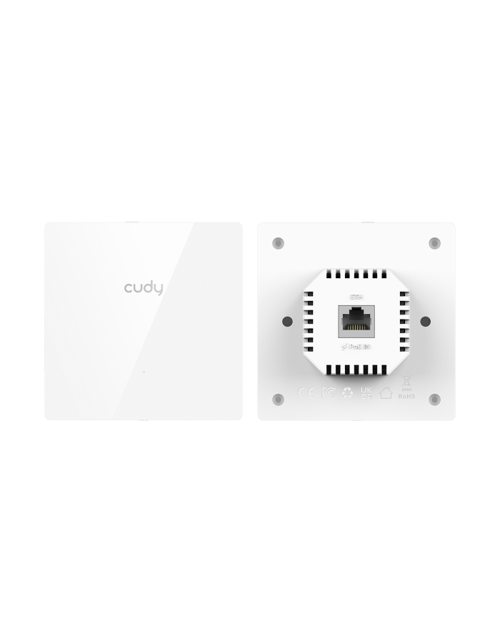 Cudy Access Point Wall-Plate AX3000 Dual Band Wi-Fi 6 86mm AP3000E Wall Cudy Access Point Wall-Plate AX3000 Dual Band Wi-Fi 6 86mm AP3000E Wall
