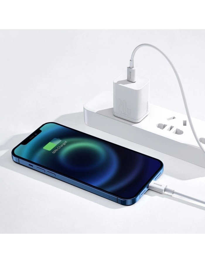 Baseus Cable Lightning to USB-C Superior Series 1.5m White Baseus Cable Lightning to USB-C Superior Series 1.5m White