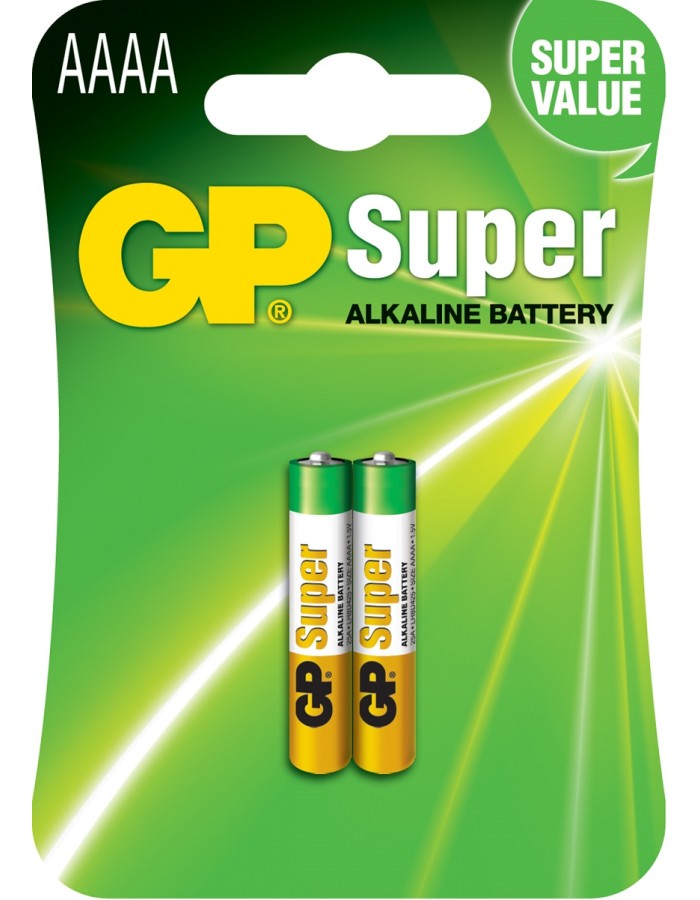 GP AAAA Super Alkaline Battery (2pcs)
