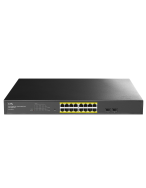 Cudy Switch PoE Gigabit Cloud Easy-Managed 16PoE with 2 SFP 200W GS1016EPS2 Cudy Switch PoE Gigabit Cloud Easy-Managed 16PoE with 2 SFP 200W GS1016EPS2