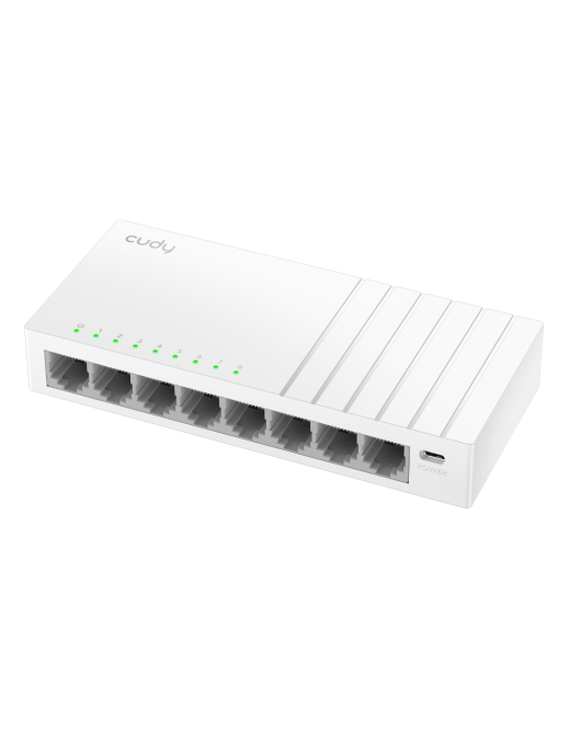 Cudy Switch Gigabit Ethernet 8-Ports Desktop GS108U with USB Power