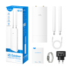 Cudy Router Outdoor 4G LTE Cat 4 N300 Dual Band Wi-Fi LT400 Outdoor Cudy Router Outdoor 4G LTE Cat 4 N300 Dual Band Wi-Fi LT400 Outdoor