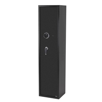 NETPRO Safe Box Gun Cabinet with Fingerprint, Code & Key 145x35x30cm NP-GSB