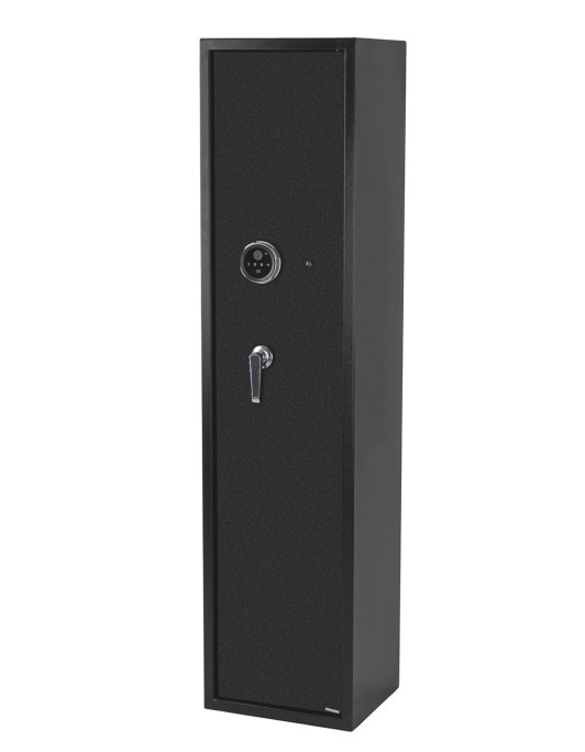 NETPRO Safe Box Gun Cabinet with Fingerprint, Code & Key 145x35x30cm NP-GSB