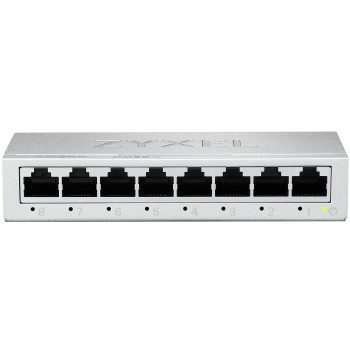 Zyxel Switch Gigabit Ethernet 8-Port Metal with QoS UK Plug GS-108BV5