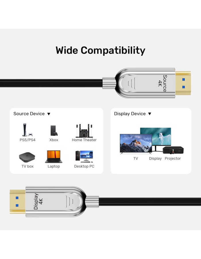 Unitek Active Optical HDMI 2.0 Premium 15.0m C11092A-15M Unitek Active Optical HDMI 2.0 Premium 15.0m C11092A-15M