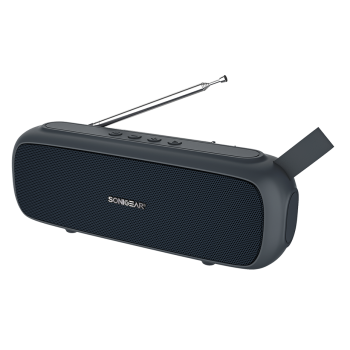SonicGear Portable Speaker BT/FM/USB/SD P8000 Super Graphite
