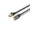 Unitek Network Patch Cable CAT7 Flat SSTP CU Black 5.0m C1897BK-5M