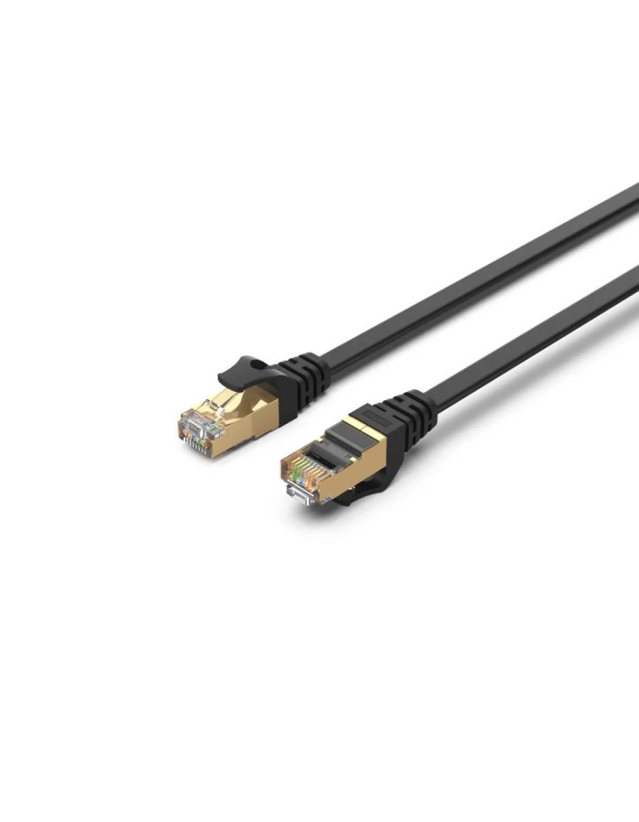 Unitek Network Patch Cable CAT7 Flat SSTP CU Black 5.0m C1897BK-5M Unitek Network Patch Cable CAT7 Flat SSTP CU Black 5.0m C1897BK-5M